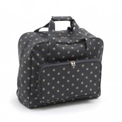 SAC MACHINE A COUDRE ANTHRACITE DOTS